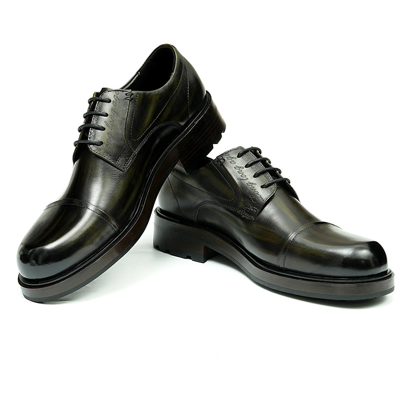 AlliElegance Luxe Brogue Oxford Dress Shoes