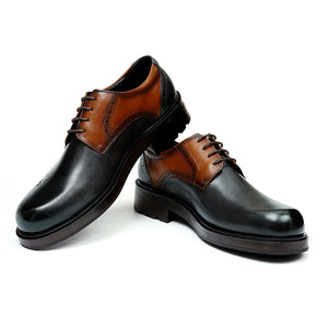 AlliElegance Luxe Brogue Oxford Dress Shoes