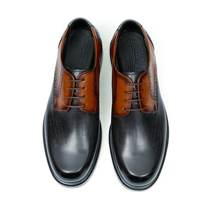 AlliElegance Luxe Brogue Oxford Dress Shoes