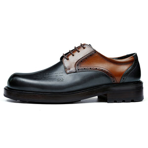 AlliElegance Luxe Brogue Oxford Dress Shoes