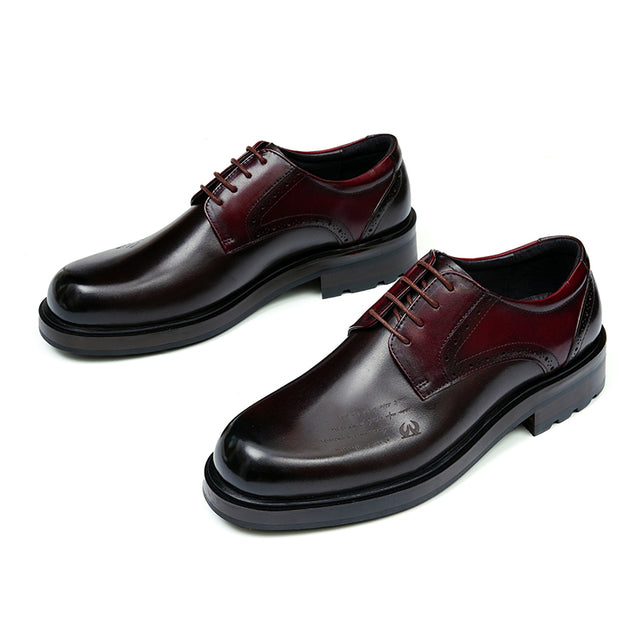 AlliElegance Luxe Brogue Oxford Dress Shoes