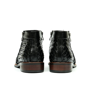 UrbanGlide Alligator Pattern Ankle Boots for Men