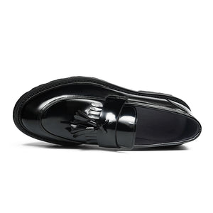 Veltique Snakara Tassel Dress Loafers
