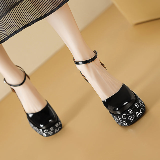 Dracavant Event Croctex Platform Heels