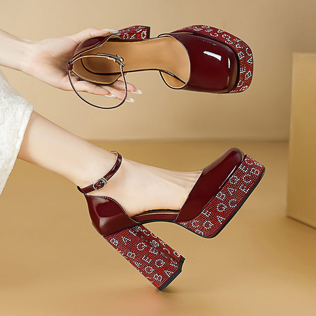 Dracavant Event Croctex Platform Heels