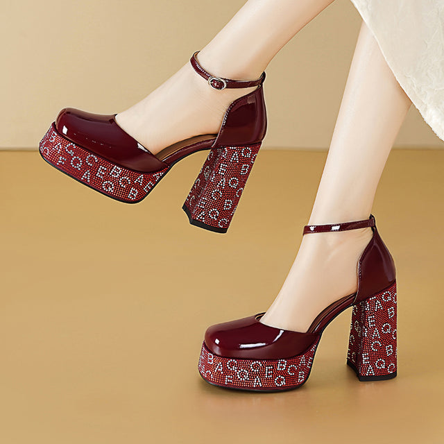 Dracavant Event Croctex Platform Heels