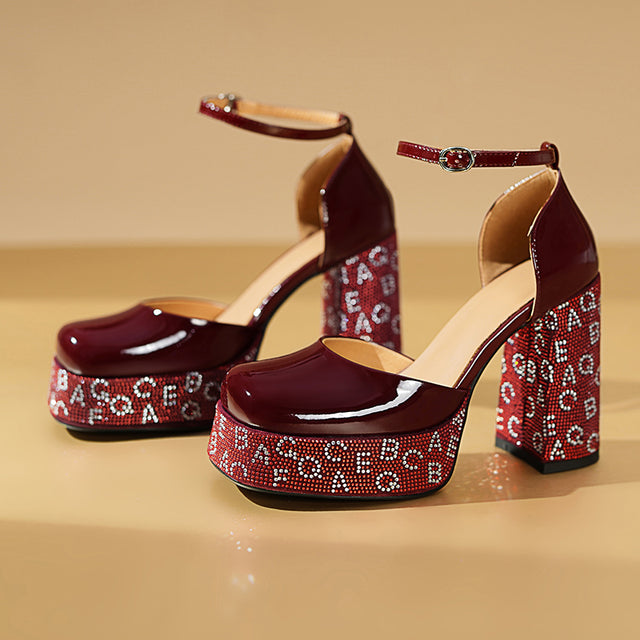 Dracavant Event Croctex Platform Heels