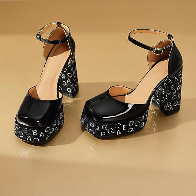 Dracavant Event Croctex Platform Heels