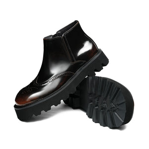Veltique Sleek Slide Dress Boots