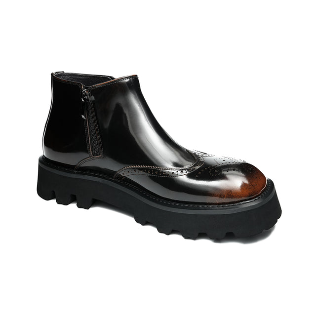 Veltique Sleek Slide Dress Boots