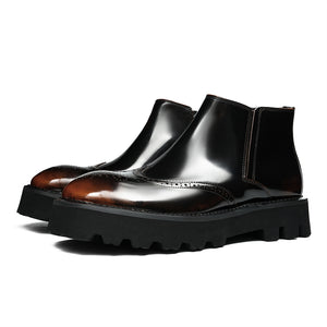 Veltique Sleek Slide Dress Boots