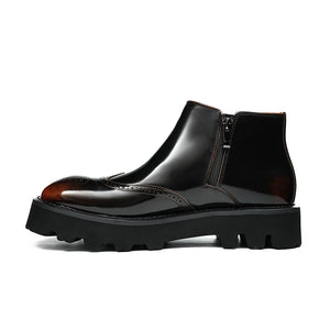 Veltique Sleek Slide Dress Boots