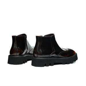 Veltique Sleek Slide Dress Boots