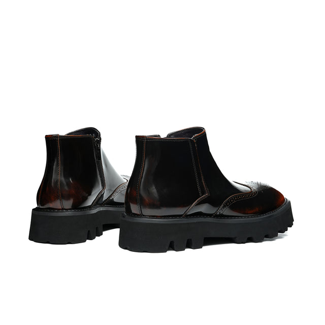 Veltique Sleek Slide Dress Boots
