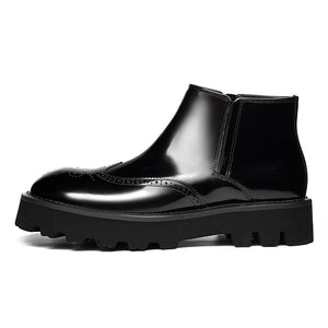 Veltique Sleek Slide Dress Boots