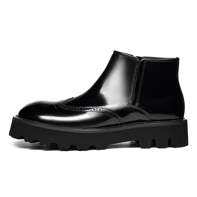 Veltique Sleek Slide Dress Boots
