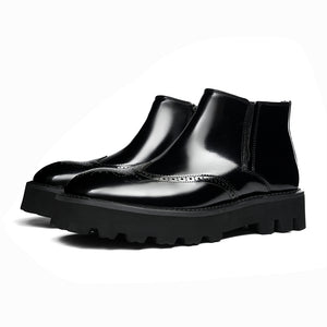 Veltique Sleek Slide Dress Boots