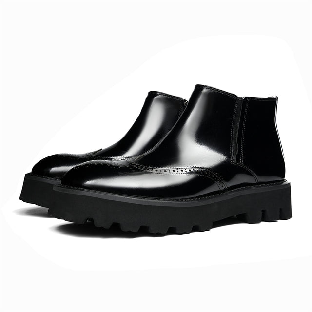 Veltique Sleek Slide Dress Boots