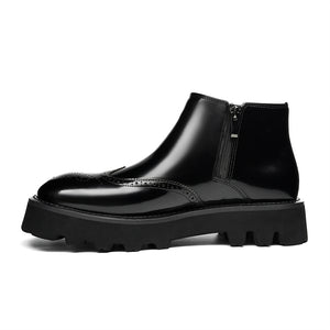Veltique Sleek Slide Dress Boots