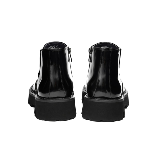 Veltique Sleek Slide Dress Boots