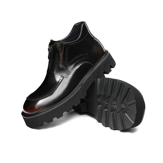 Veltique Sleek Slide Dress Boots