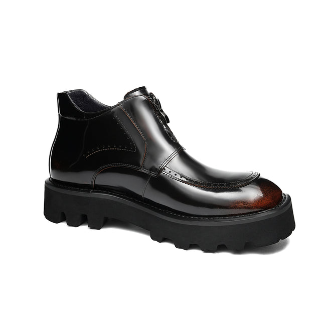 Veltique Sleek Slide Dress Boots