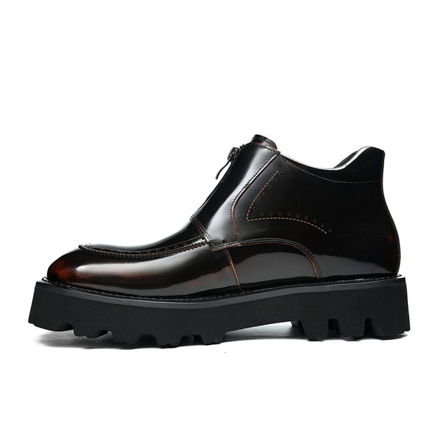 Veltique Sleek Slide Dress Boots