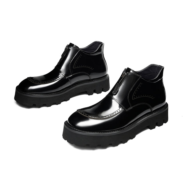 Veltique Sleek Slide Dress Boots