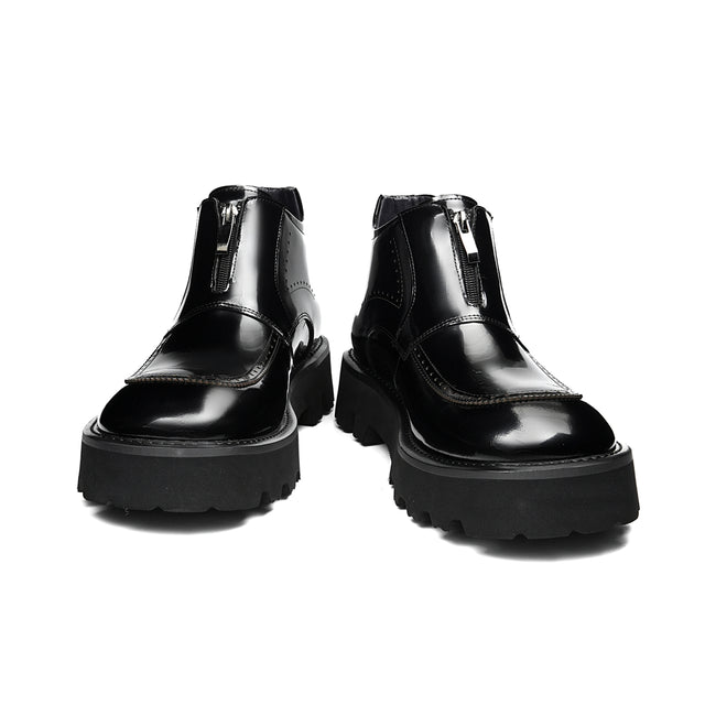 Veltique Sleek Slide Dress Boots