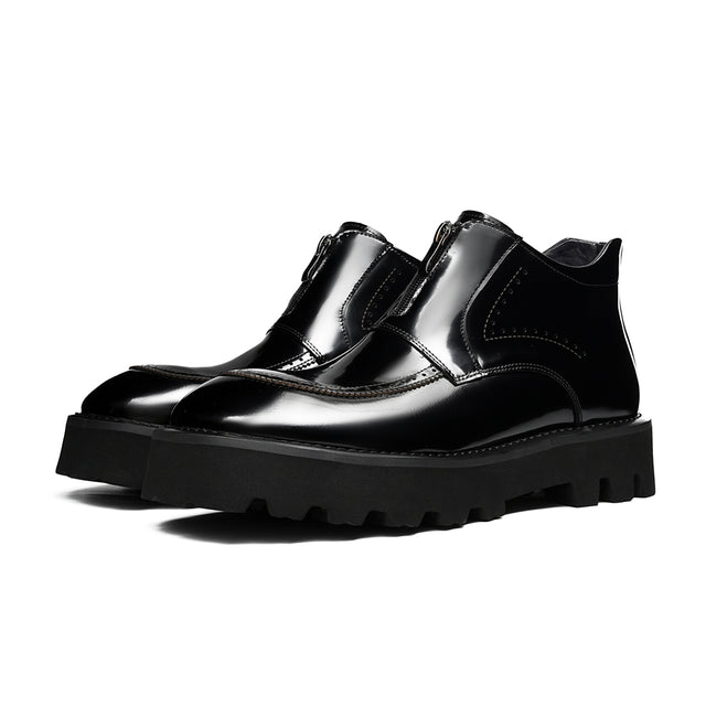Veltique Sleek Slide Dress Boots