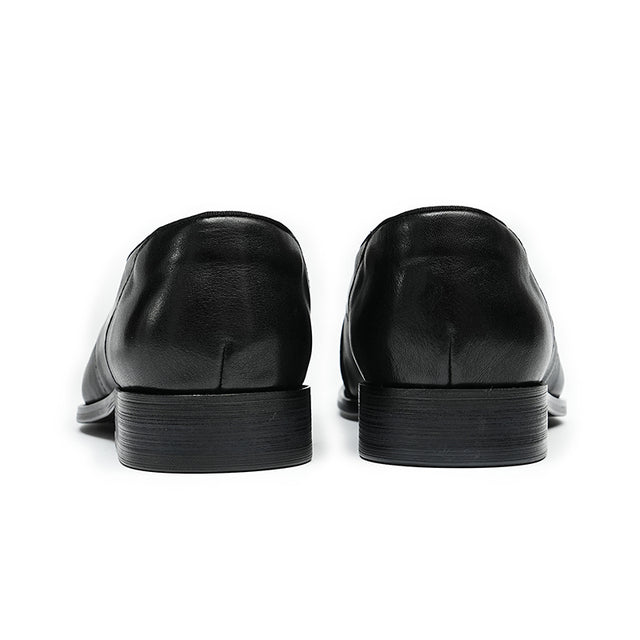 Celestova Elegance Leather Slip Loafers