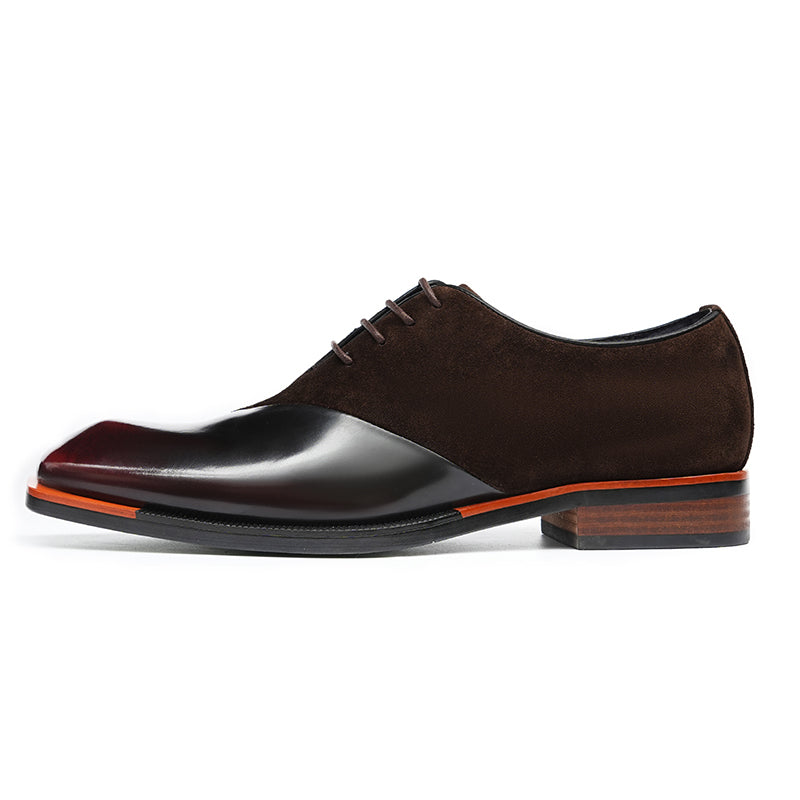 Aurastyle Ebonique Leather Brogues
