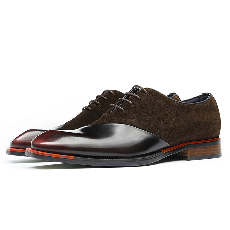 Aurastyle Ebonique Leather Brogues