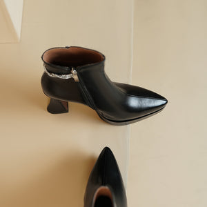 Serpatura Sleek Zip Booties