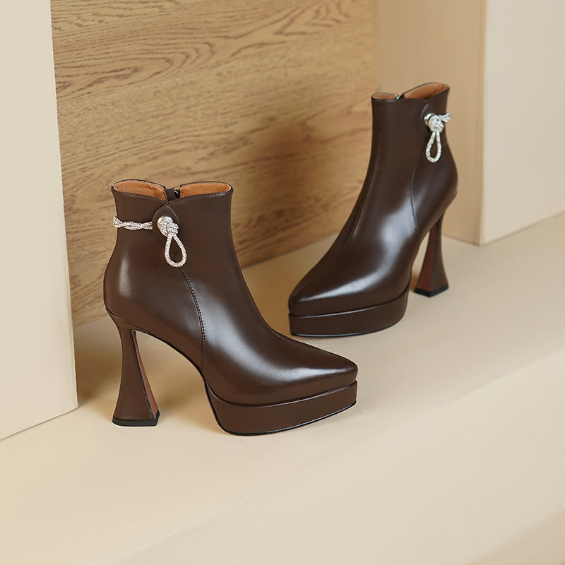 Serpatura Sleek Zip Booties