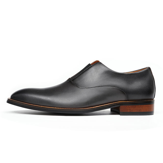 Eldorian Elegance Leather Slip Loafers