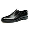 AlliElegance Luxe Brogue Oxford Dress Shoes