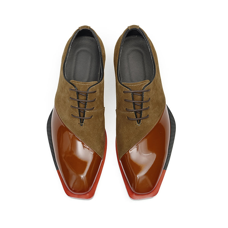 Aurastyle Ebonique Leather Brogues