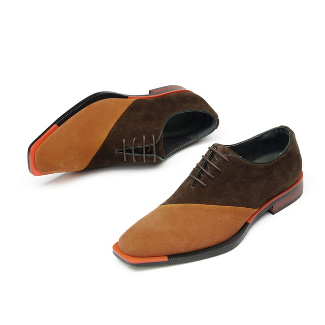 Aurastyle Ebonique Leather Brogues