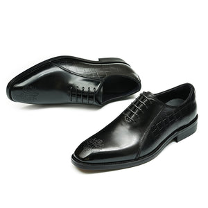 AlliElegance Luxe Brogue Oxford Dress Shoes