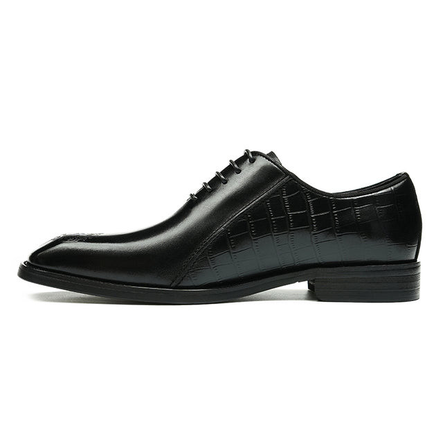 AlliElegance Luxe Brogue Oxford Dress Shoes