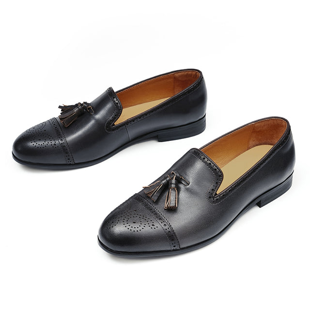 Exoticade Diamoré Ebonique Croc Loafers
