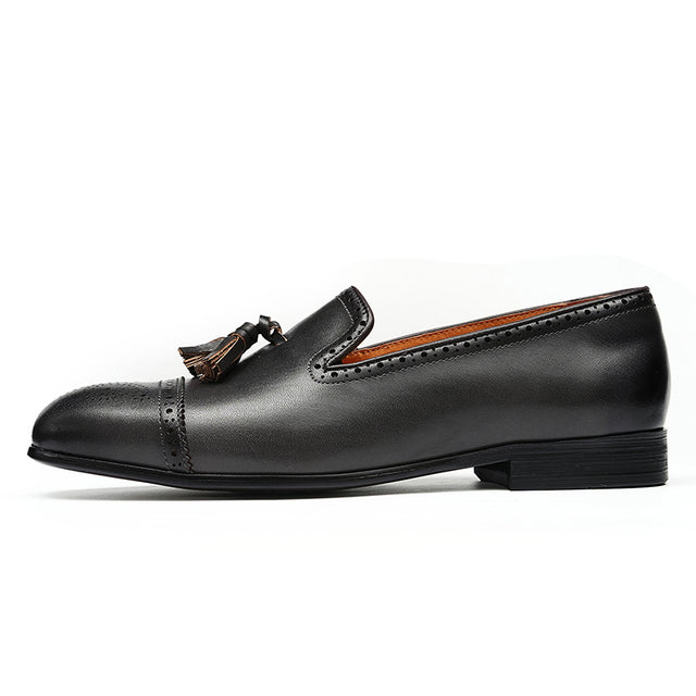 Exoticade Diamoré Ebonique Croc Loafers
