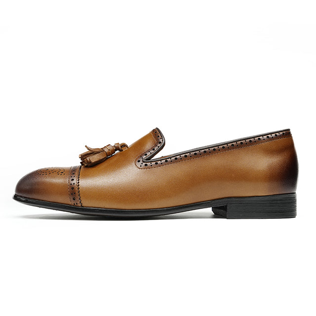 Exoticade Diamoré Ebonique Croc Loafers