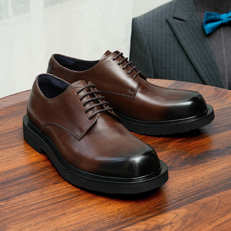 AlliElegance Luxe Brogue Oxford Dress Shoes