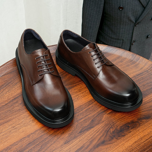 AlliElegance Luxe Brogue Oxford Dress Shoes