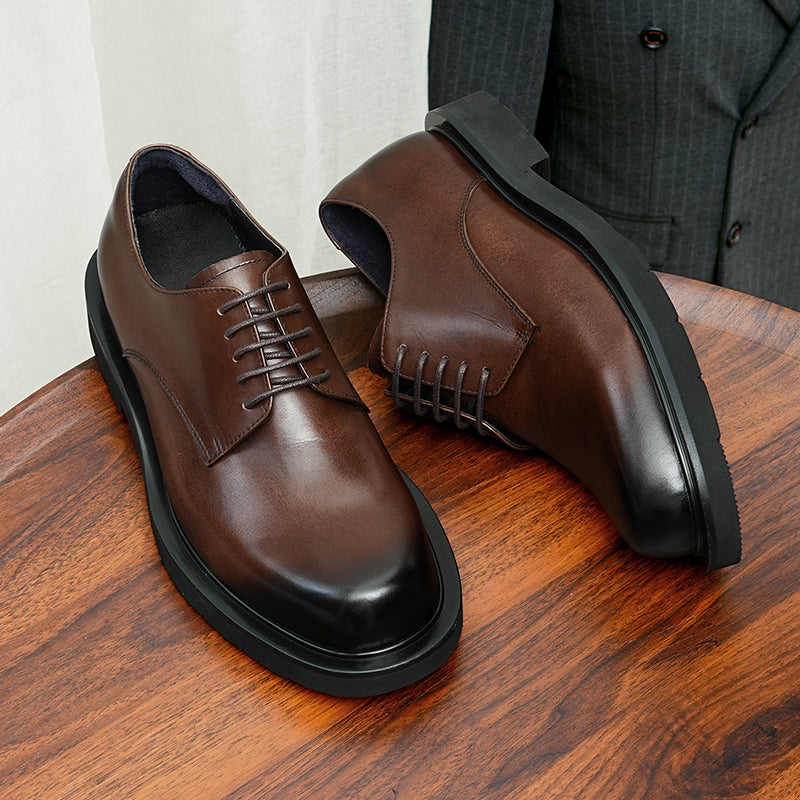 AlliElegance Luxe Brogue Oxford Dress Shoes