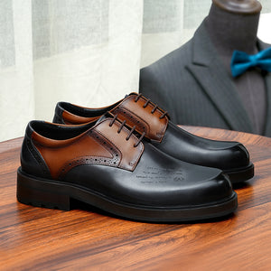 AlliElegance Luxe Brogue Oxford Dress Shoes