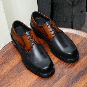 AlliElegance Luxe Brogue Oxford Dress Shoes