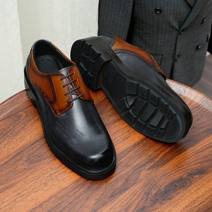 AlliElegance Luxe Brogue Oxford Dress Shoes